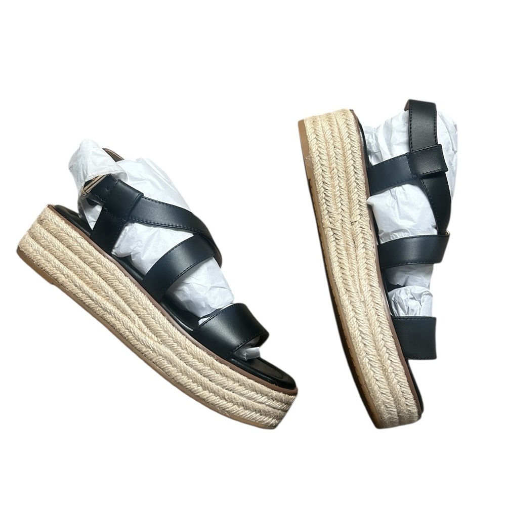 Michael Kors Black Platform Sandals